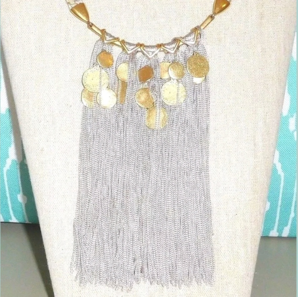 Stella and Dot Samar Fringe Neclace - New no box